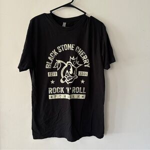 Black stone cherry graphic band tee shirt (WW)